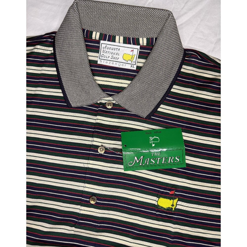 Vintage 90s SLAZENGER Masters Augusta National Golf Shirt (NWT)